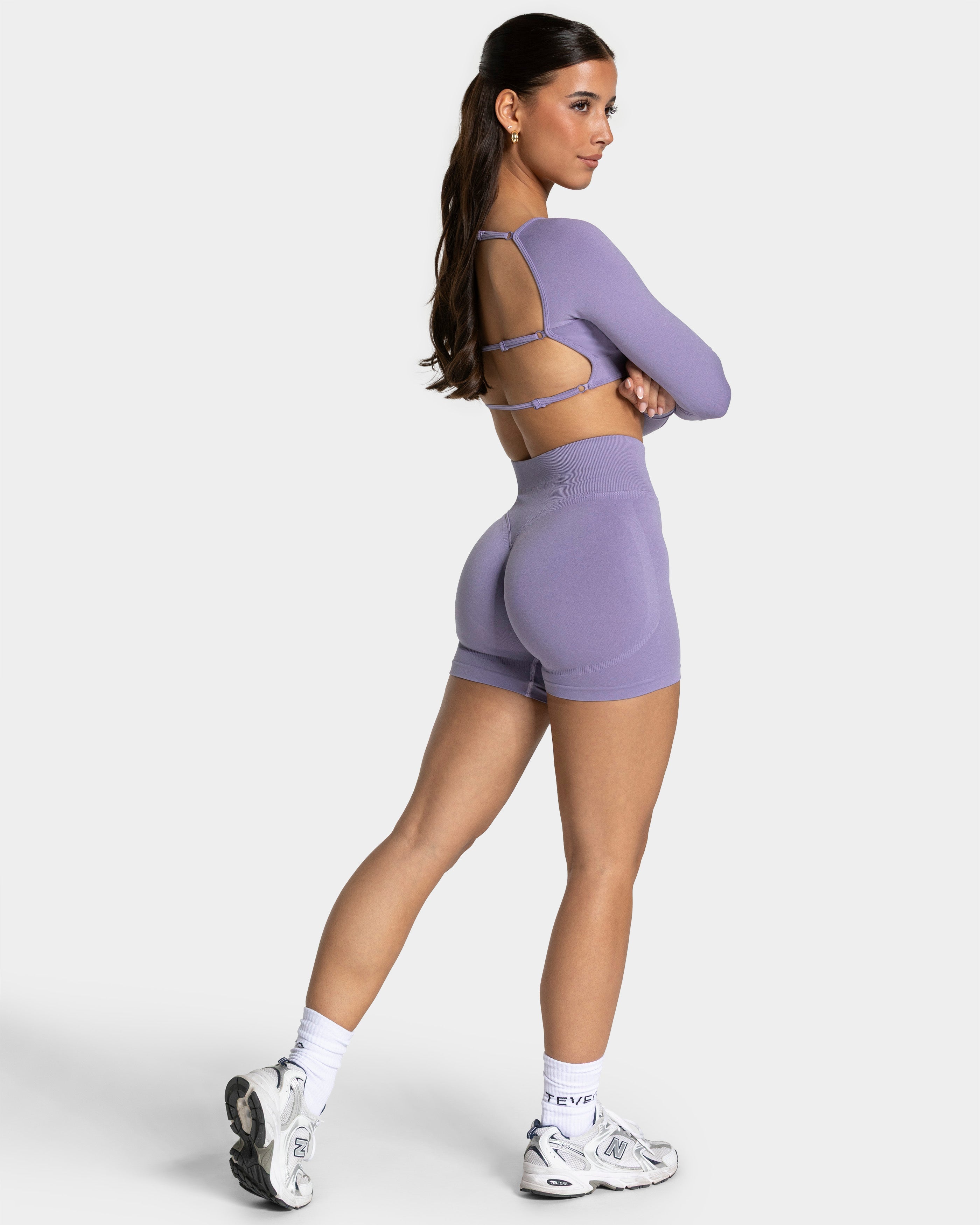 Femme Sculpt Scrunch Shorts "Lavendel"