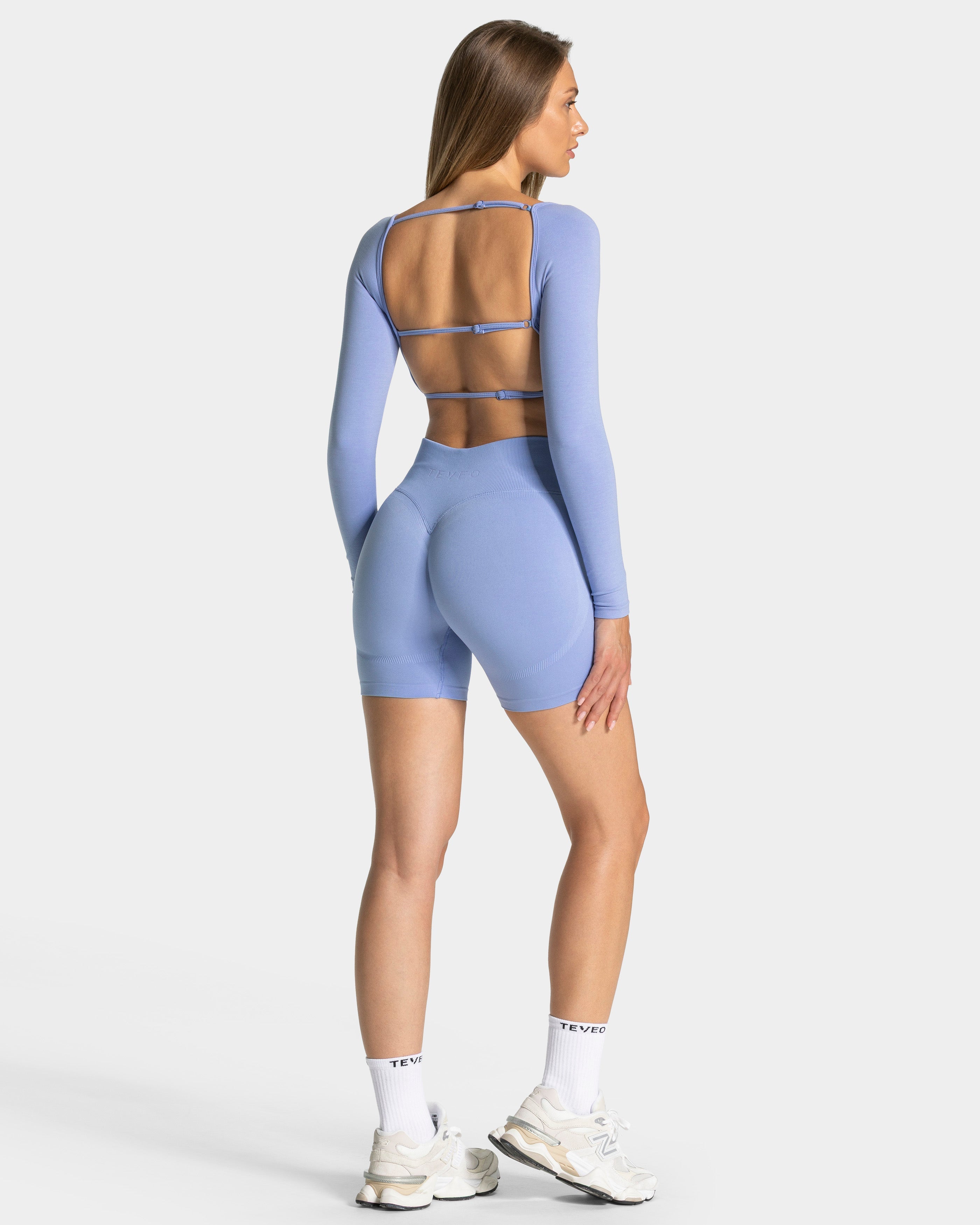 Femme Sculpt Scrunch Shorts "Frozen"
