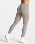 Contrastline Sculpt Scrunch Leggings "Stone"