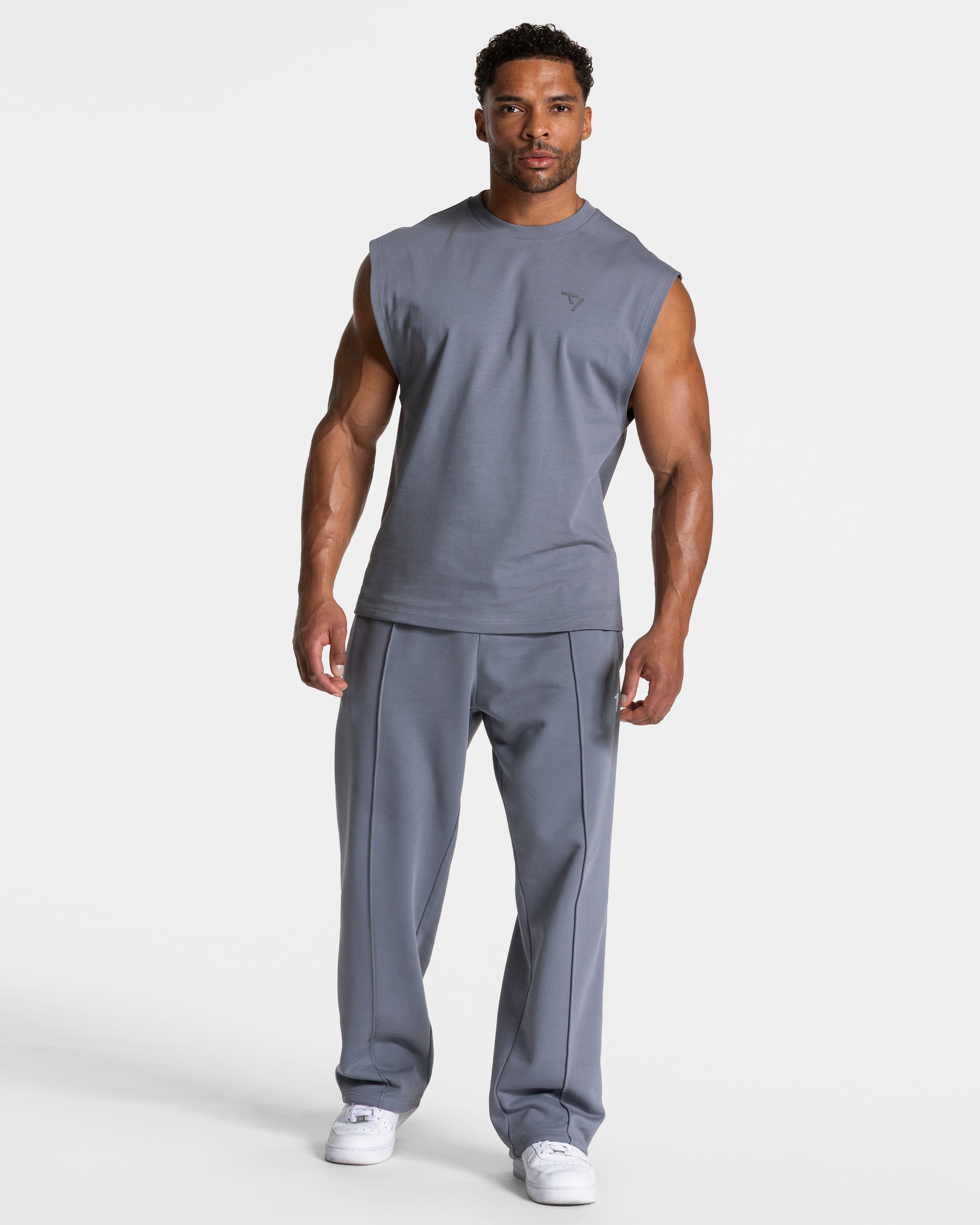 Contrastline Oversized Tank "Eisgrau"