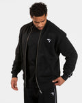 Contrastline Zip Sweater "Schwarz - Weiß"