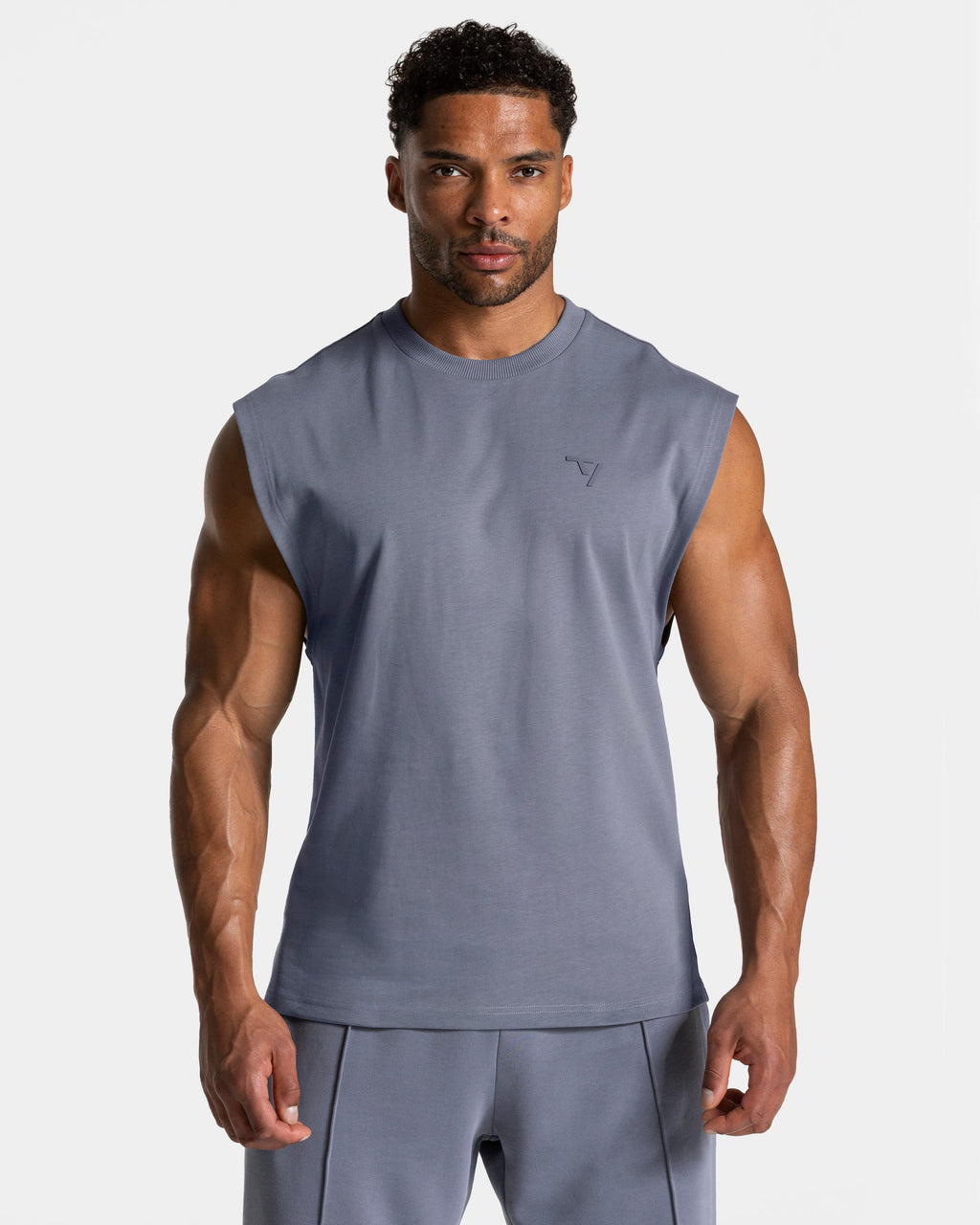 Contrastline Oversized Tank "Eisgrau"