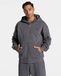 Contrastline Zip Jacke "Graphit"