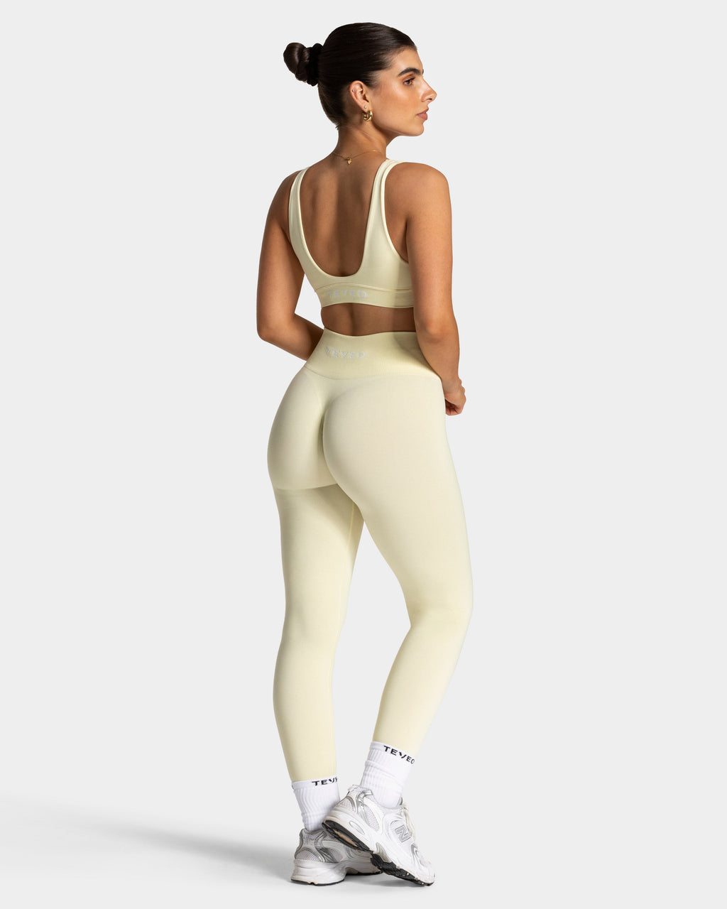 Timeless Pro Covert Scrunch Leggings "Butter Yellow"