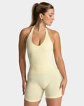 Timeless Pro Neckholder Top "Butter Yellow"