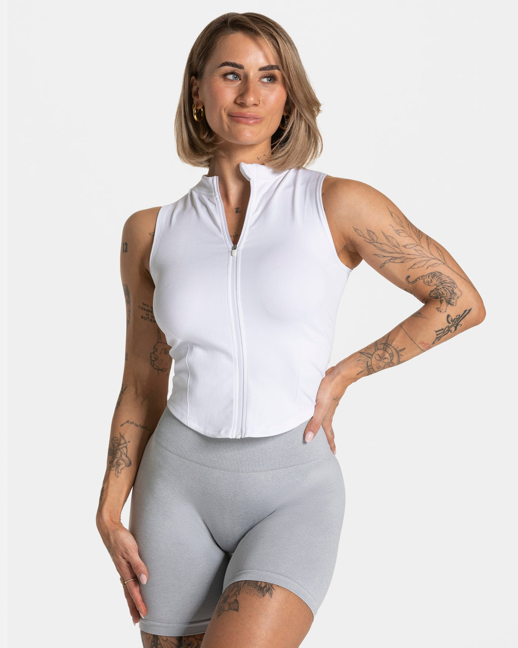 Timeless Pro Zip Tank  "Weiß"