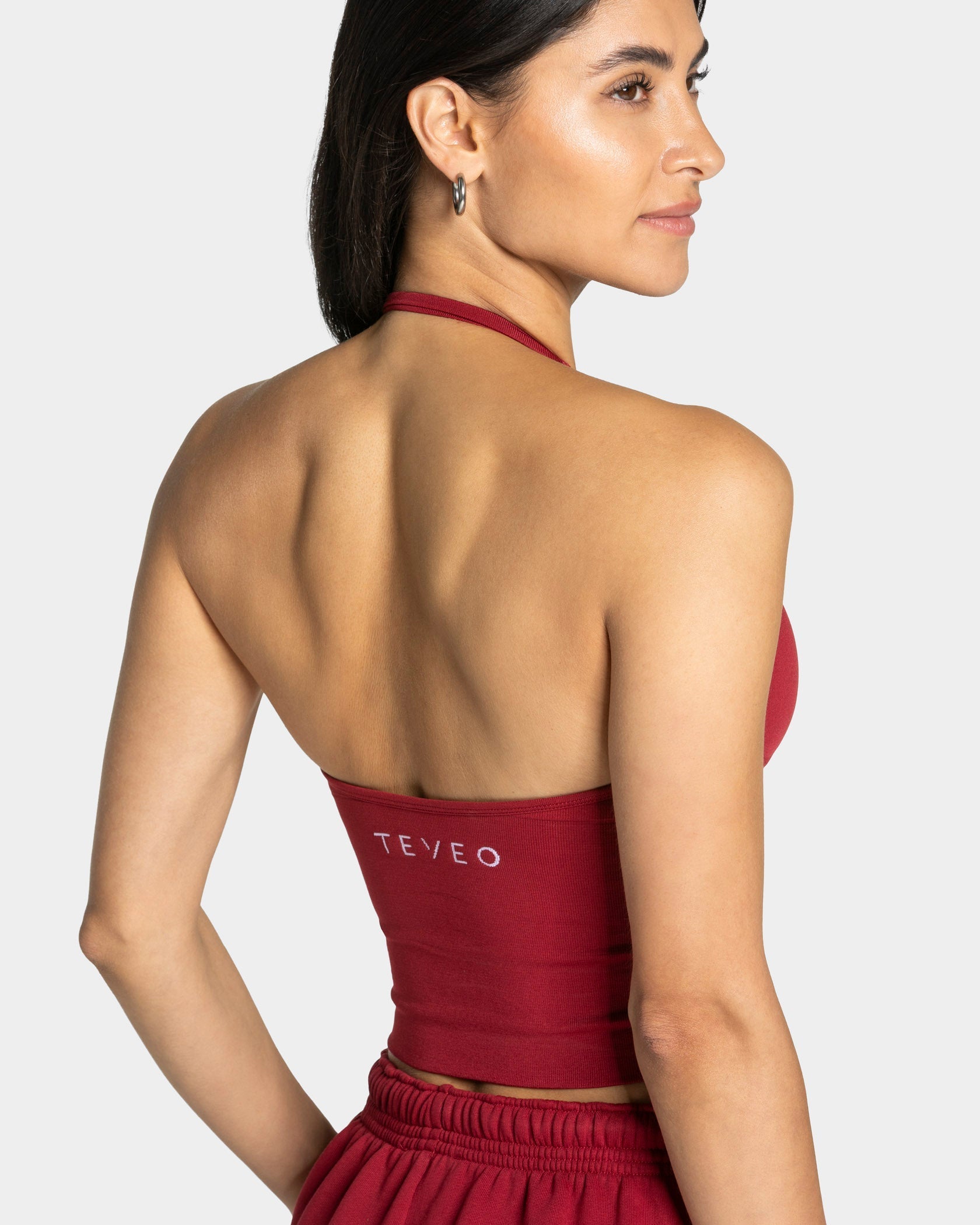 Timeless Pro Neckholder Top "Cherry"