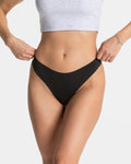 Seamless Padded Tanga (5er-Pack) "Schwarz"