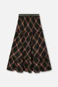 Tartan Midi Skirt