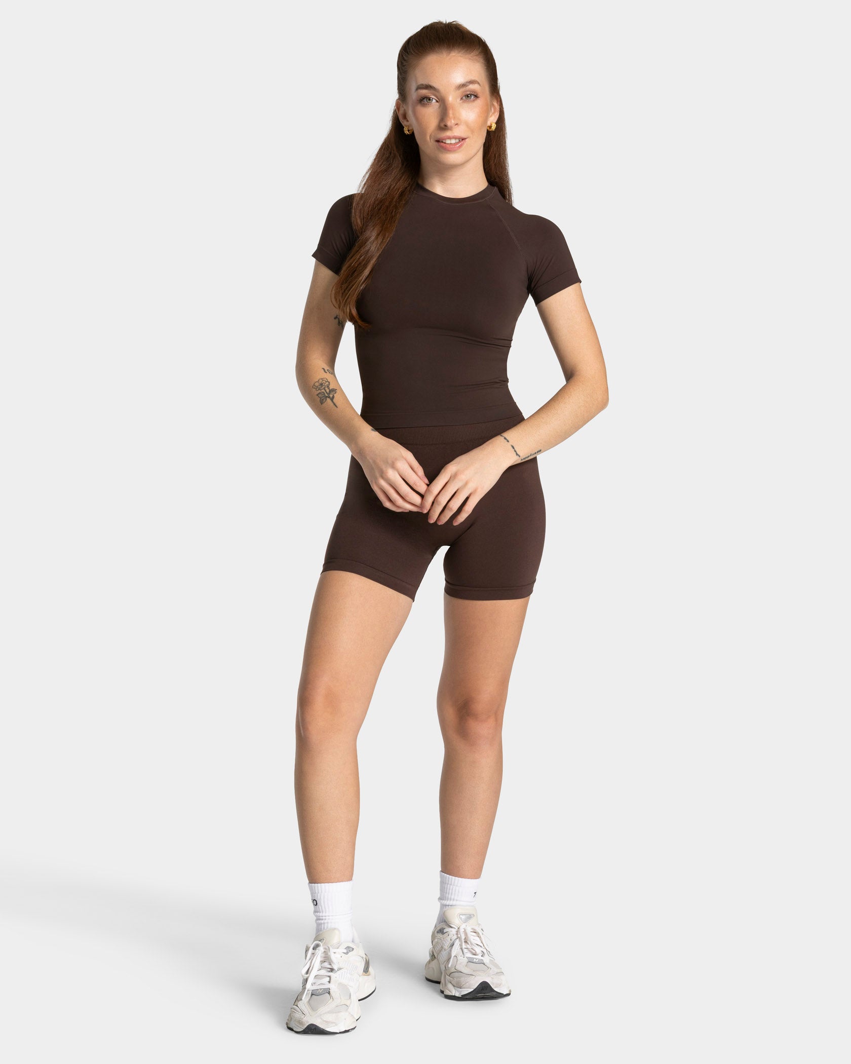 Timeless Pro Covert Scrunch Short "Espresso"