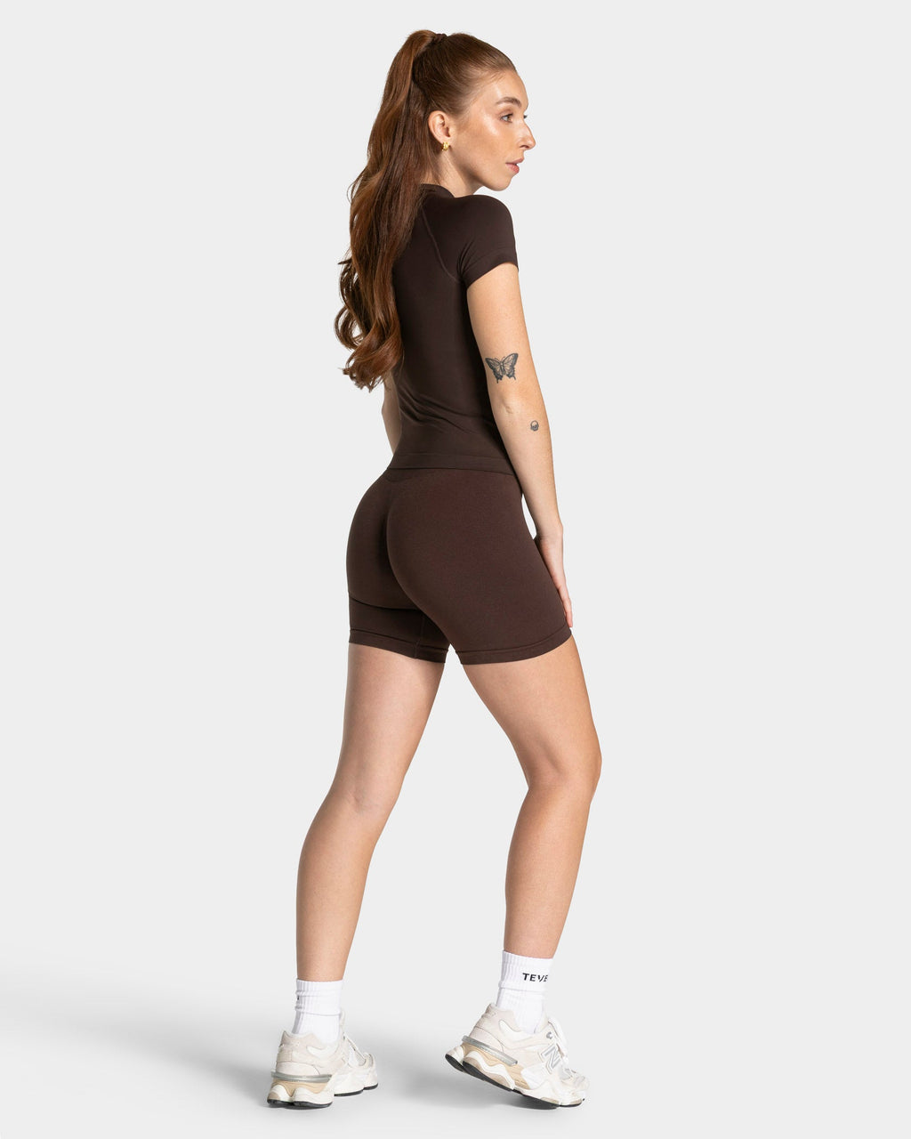 Timeless Pro Covert Scrunch Short "Espresso"