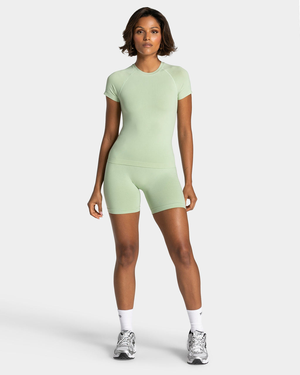 Timeless Pro Covert Scrunch Short "Ice Matcha"