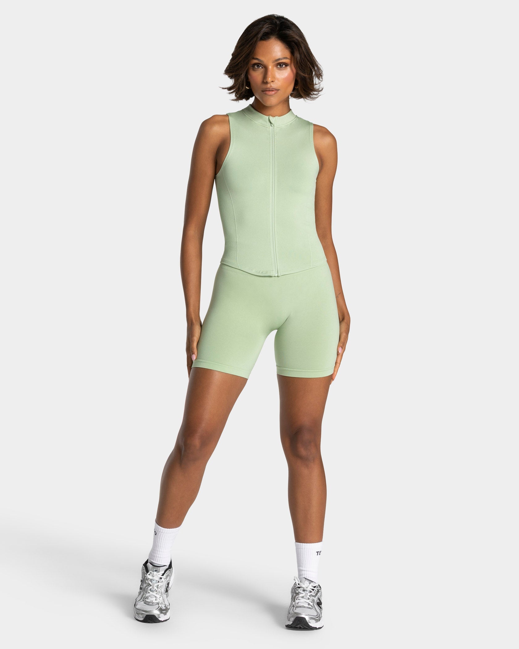 Timeless Pro Zip Tank "Ice Matcha"