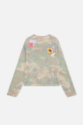 Triple Moon Camo Knit