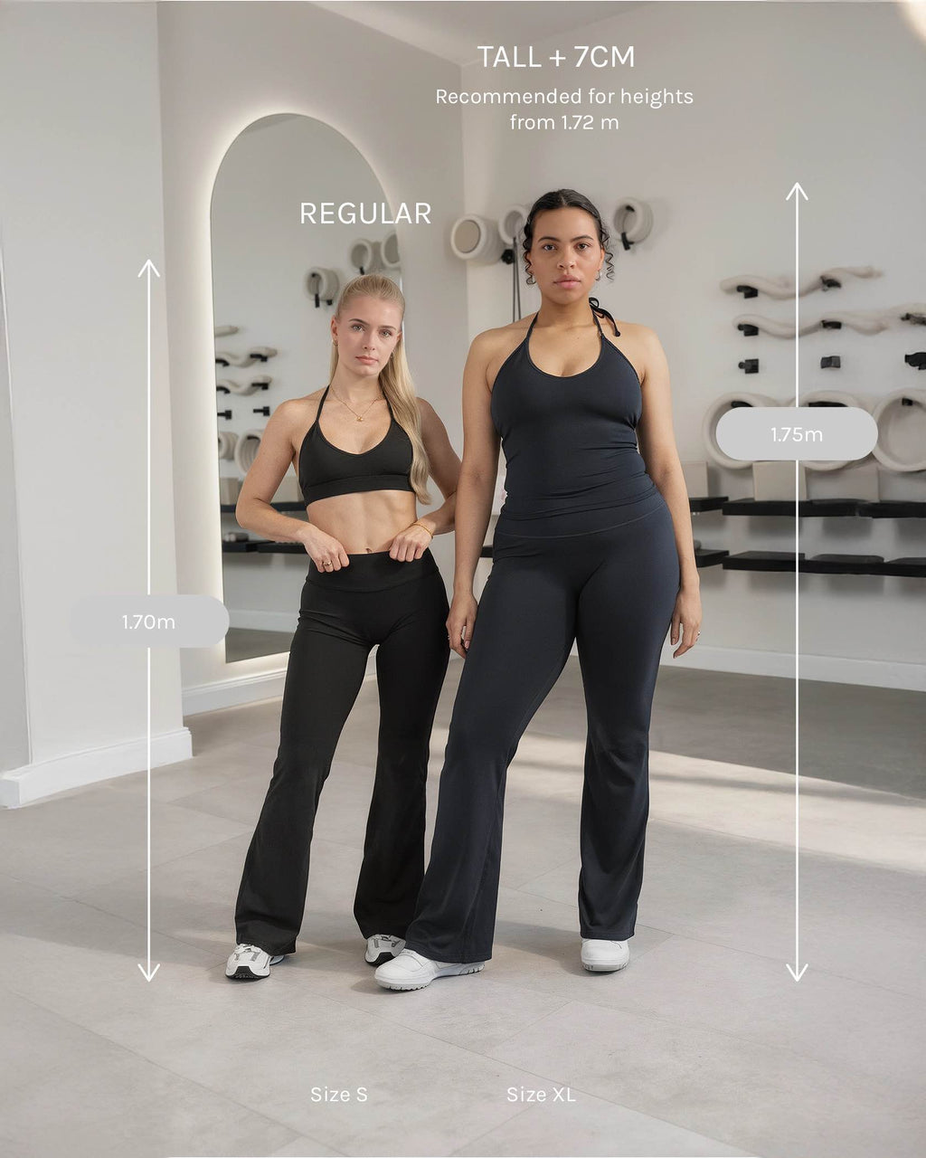 Allrounder Sculpt Scrunch Flared Leggings Tall "Titan"