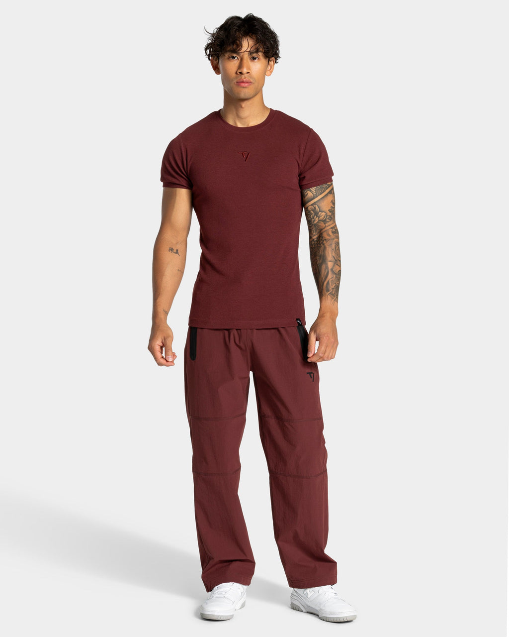 Workout Pumper Pants "Merlot"