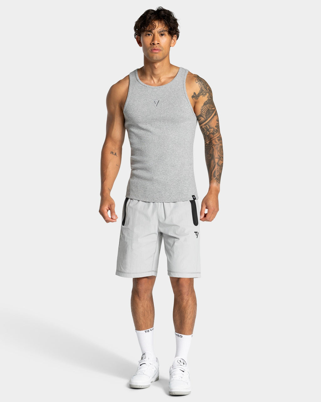 Workout Shorts "Hellgrau"