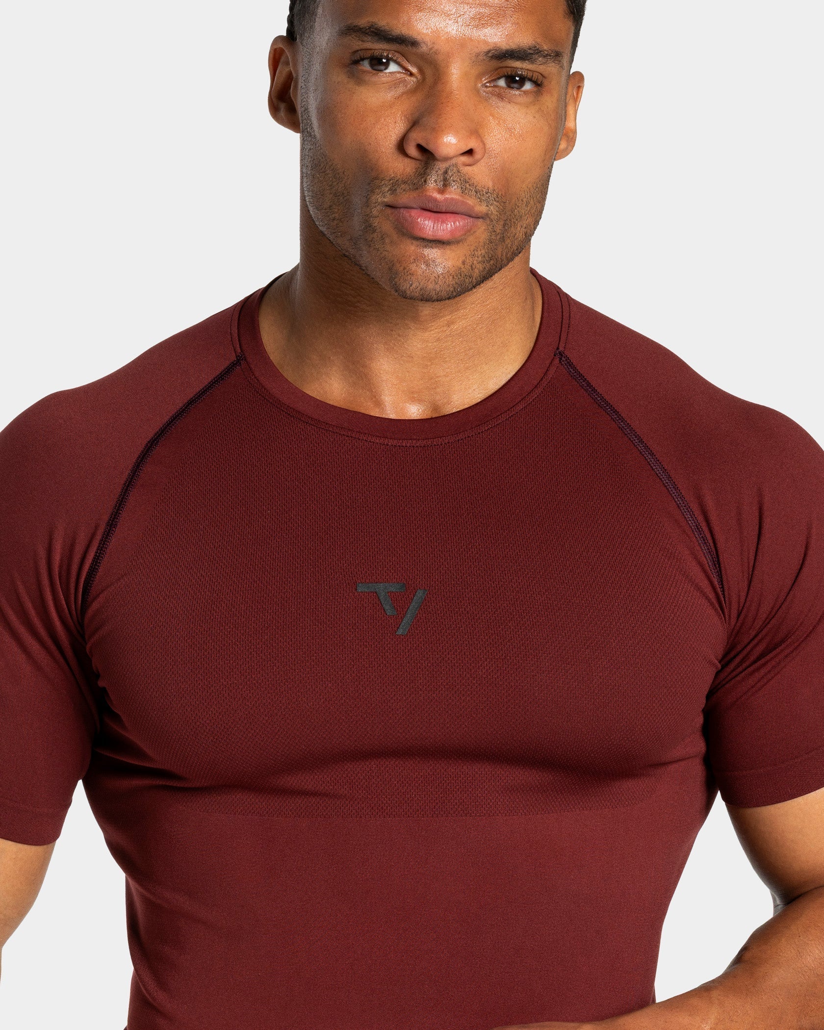 Workout Seamless T-Shirt "Merlot"