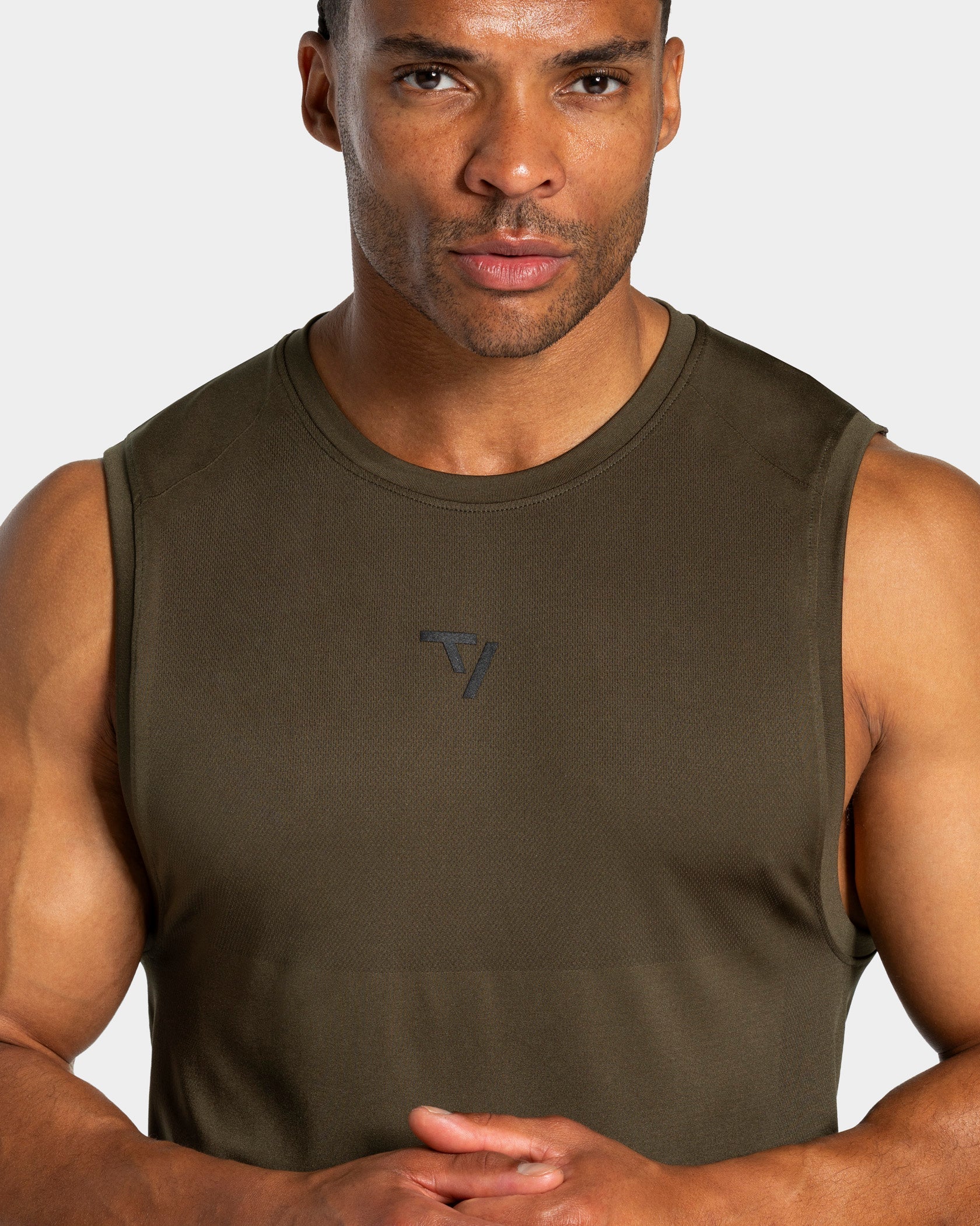 Workout Seamless Tank "Olive"