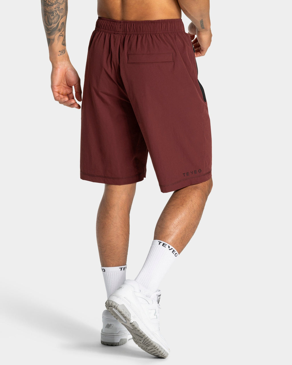 Workout Shorts "Merlot"