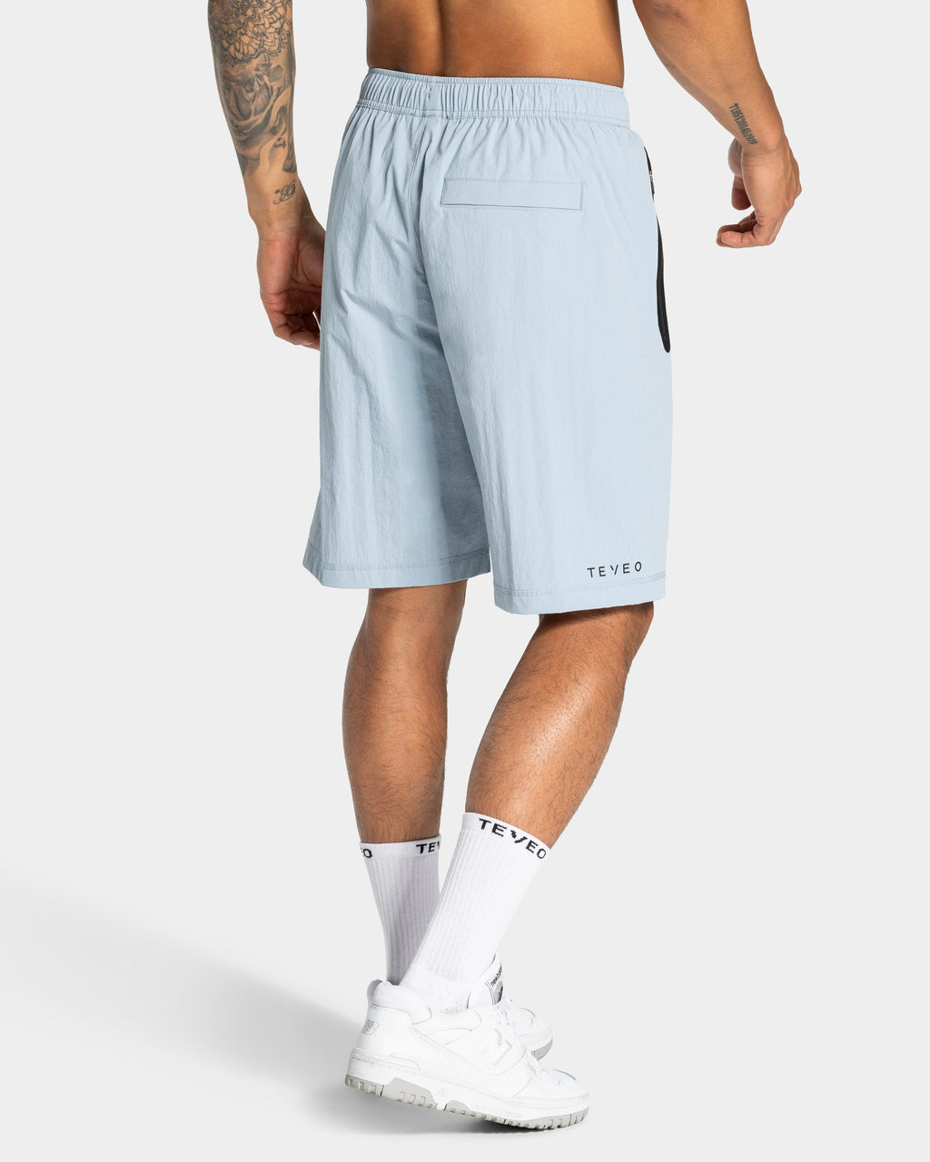 Workout Shorts "Stahlblau"