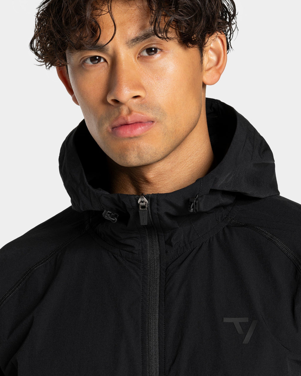 Workout Zip Jacke "Schwarz"