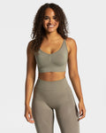 Charming Scrunch Bh "Khaki" - TEVEO