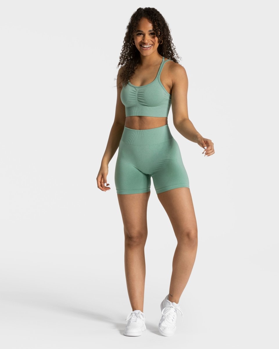 Timeless Scrunch Shorts "Salbei"